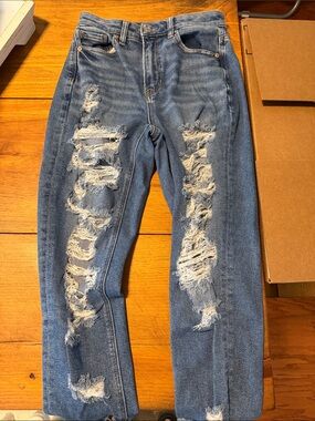 American Eagle Light Wash Stretch Denim Jeans